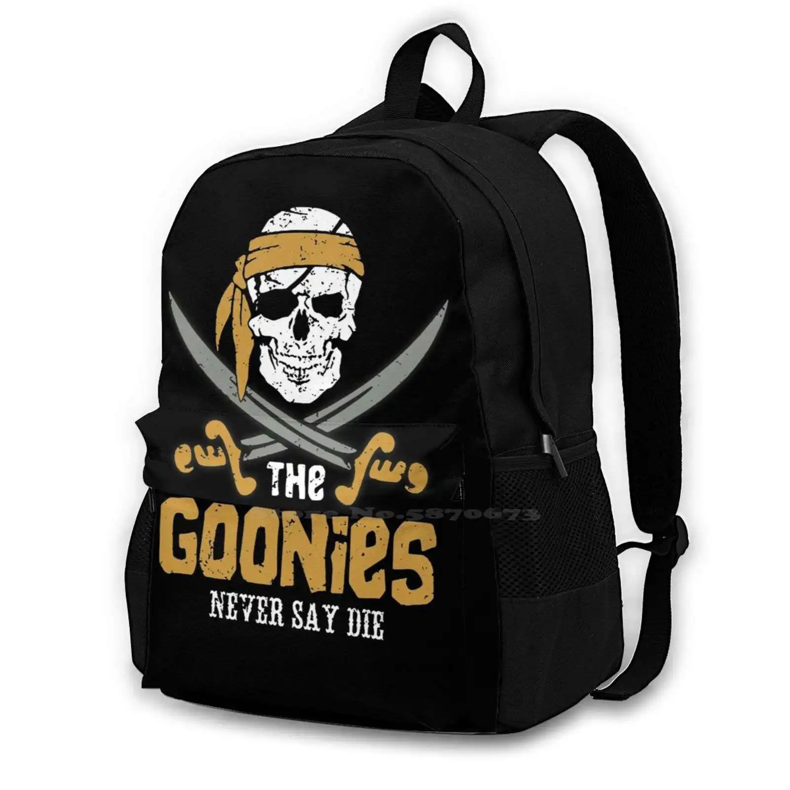 Blade Skull Four Faces Christmas Ugly Travel Laptop Bagpack School Bags Goonies