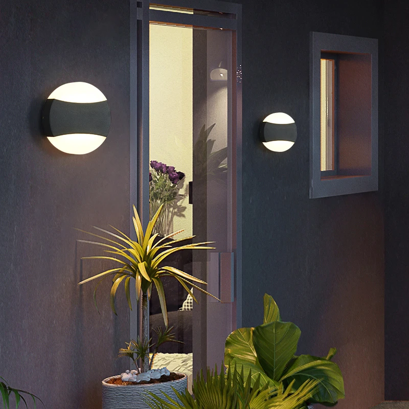 Outdoor Wall Light Front Porch terrace lamp Modern Exterior Wall Sconces Garden House Apply Wall Lamp Waterproof Wall Lighting