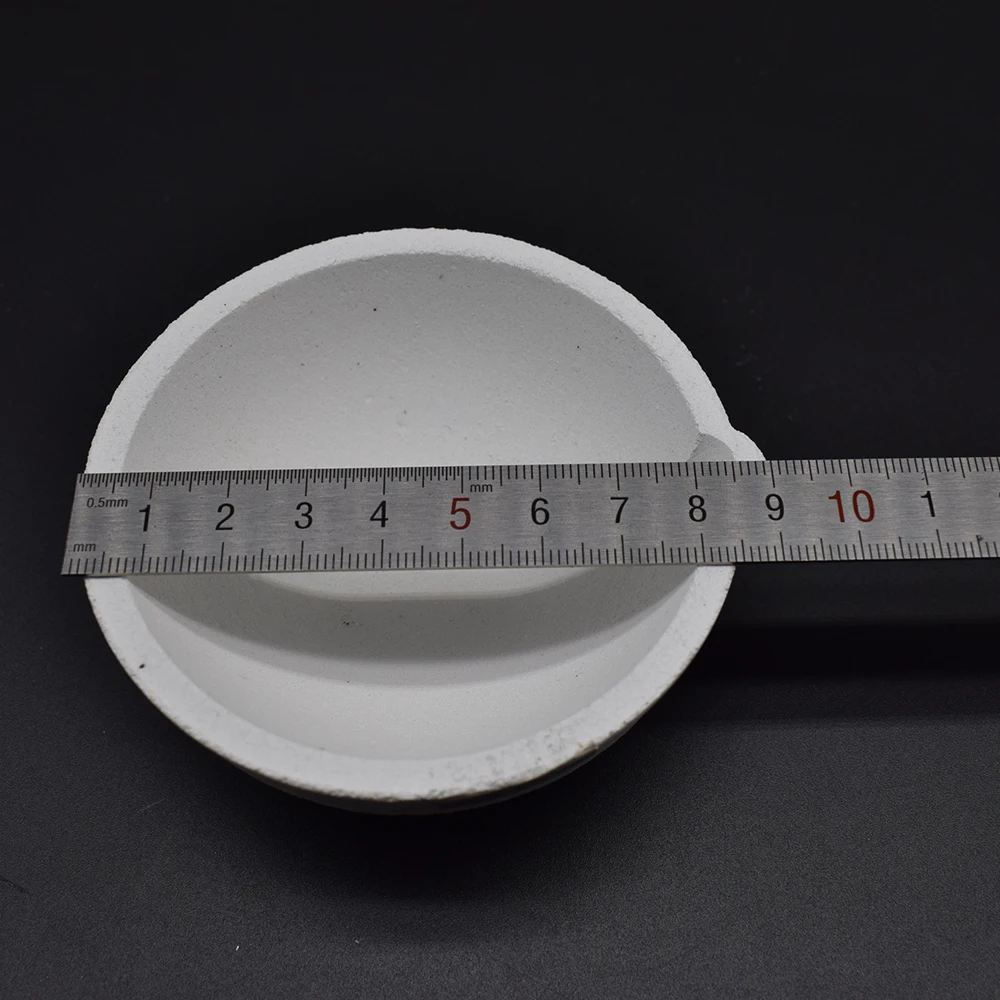 100g-1000g High Temperature Quartz bowl crucible Furnace Melting Casting Refining Gold Silver Jewelry tools