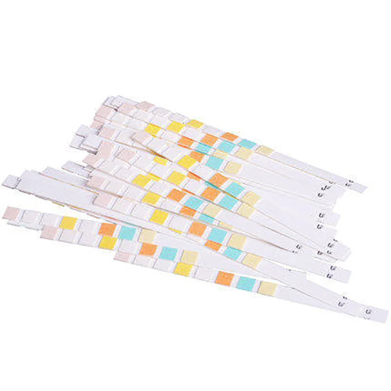 URIT 25Pcs Ketone Test Urine Strips Household KET Test Paper Urinalysis Ketosis Alkaline Testing Healthy Diet Body Tester