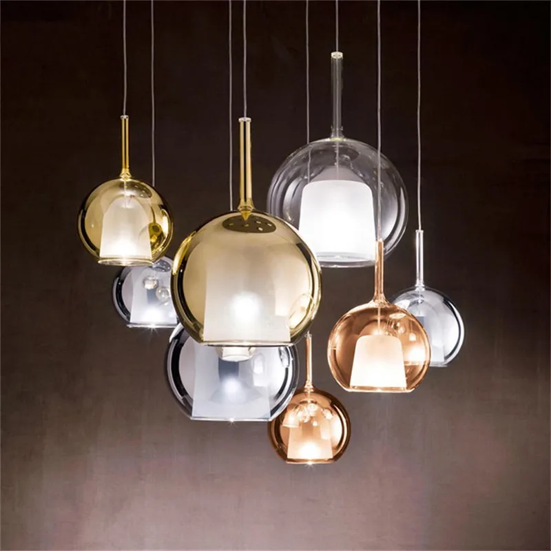 Penta Glo pendant light Designer Simple glass bubble Pendant Lights Dining Room Bar Restaurant Kitchen color pendant light