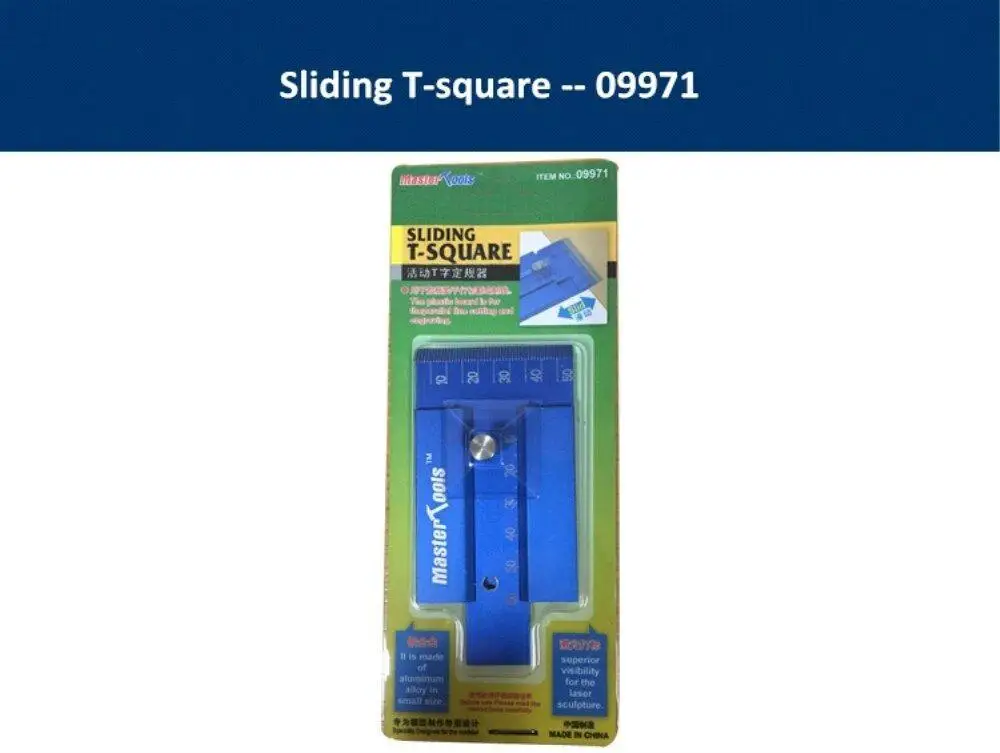 

Trumpeter Master Tools 09971 Sliding T-square Assembly Model Building Tool