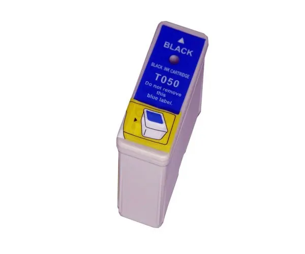 Cartucho de Tinta Genérico Compatible con Epson T050 Negro Compatible C13T05014010 - Non Oem - Cartucho Impresoras Epson IP, Machjet, MJ, PM, Stylus Color, Stylus Photo - Consumible Impresora - Calidad Premium