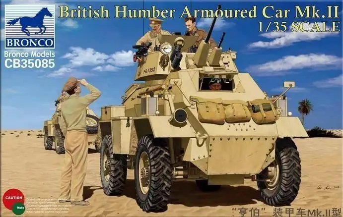 

Bronco CB35085 1/35 British Humber Armoured Car mk.II