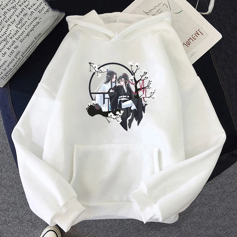 Anime Mo Dao Zu Shi Hoodie Streetwear Women The Untamed Lan WangJi Wei Wu Xian Print Hoodies Harajuku itself Sweatshirt moletom