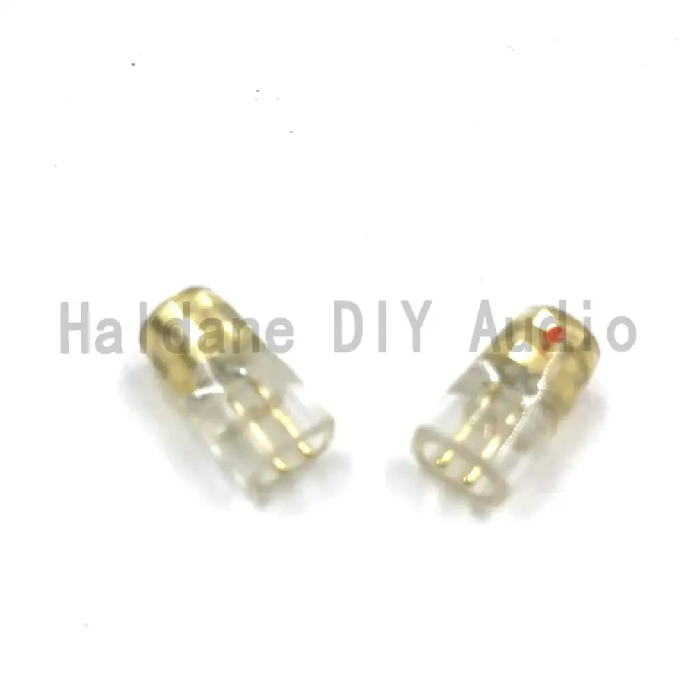 จัดส่งฟรีHaldaneคู่ปลั๊กหูฟังสำหรับQDC/0.78มม.MMCXหญิงแปลงอะแดปเตอร์