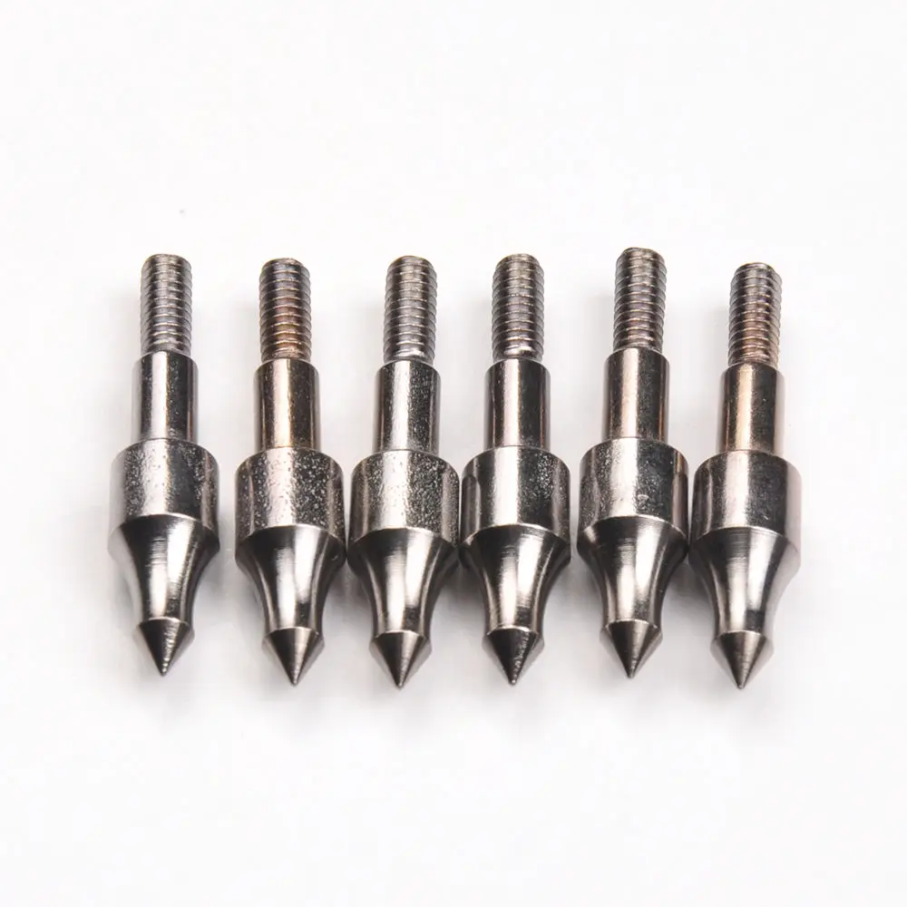 100 Grains Arrowhead Diameter 8 mm Screw Insert Tip DIY Arrows for Archery Hunting Shooting