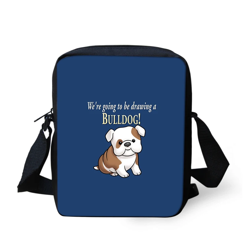 

Cute Dog French Bulldog Mini Messenger Bag Women Handbag Girls Shoulder Outdoor Shopping Bag Boys Cross Bags Bolsa De Mensajero