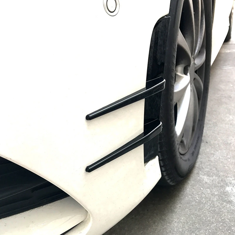 Car Front Bumper Spoiler Flank Wind Knife for Mercedes Benz a Class A180 A200 A220 W177