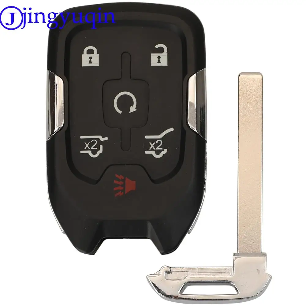 Jingyuqin Smart Key Fob 315/433Mhz ID46 HYQ1AA HYQ1EA Dla Chevrolet Tahoe Silverado Suburban GMC Terrain Acadia YUKON XL Sierra