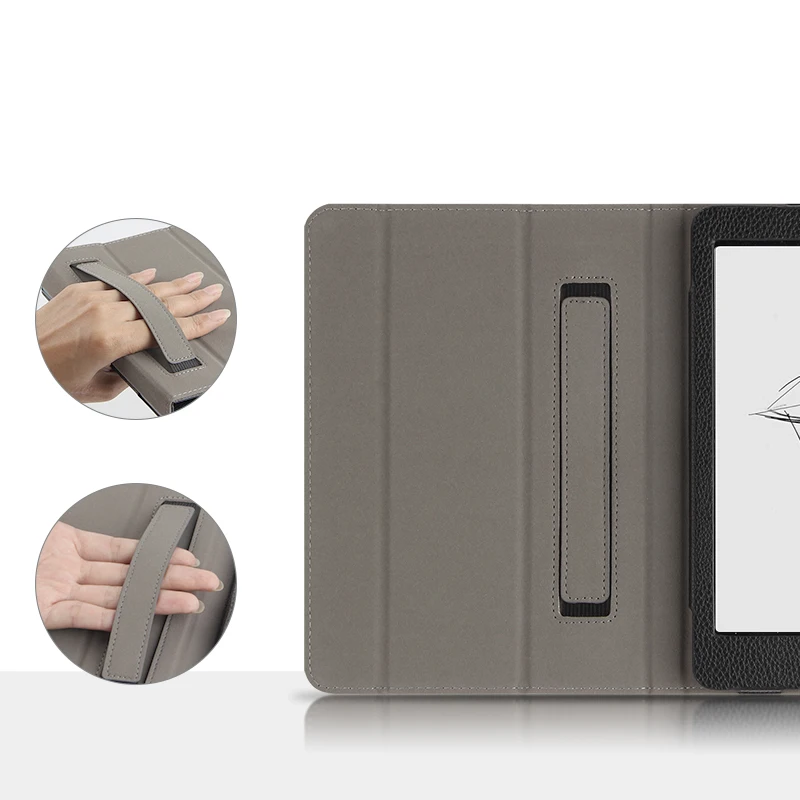 Capa de proteção para ebook com capa de 7.8 polegadas, capa para onyx boox nova 3 cores com modo de despertar automático
