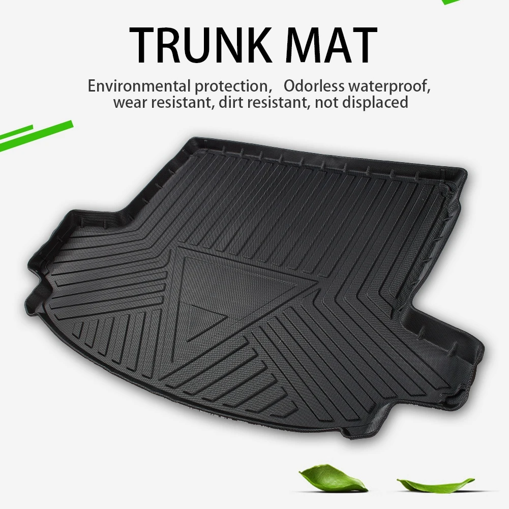 Car Trunk Floor Mat Cargo Liner Fit for Honda CRV 2017-2021 without Trunk Subwoofer Speaker, Not Fit CRV 4WD 2019