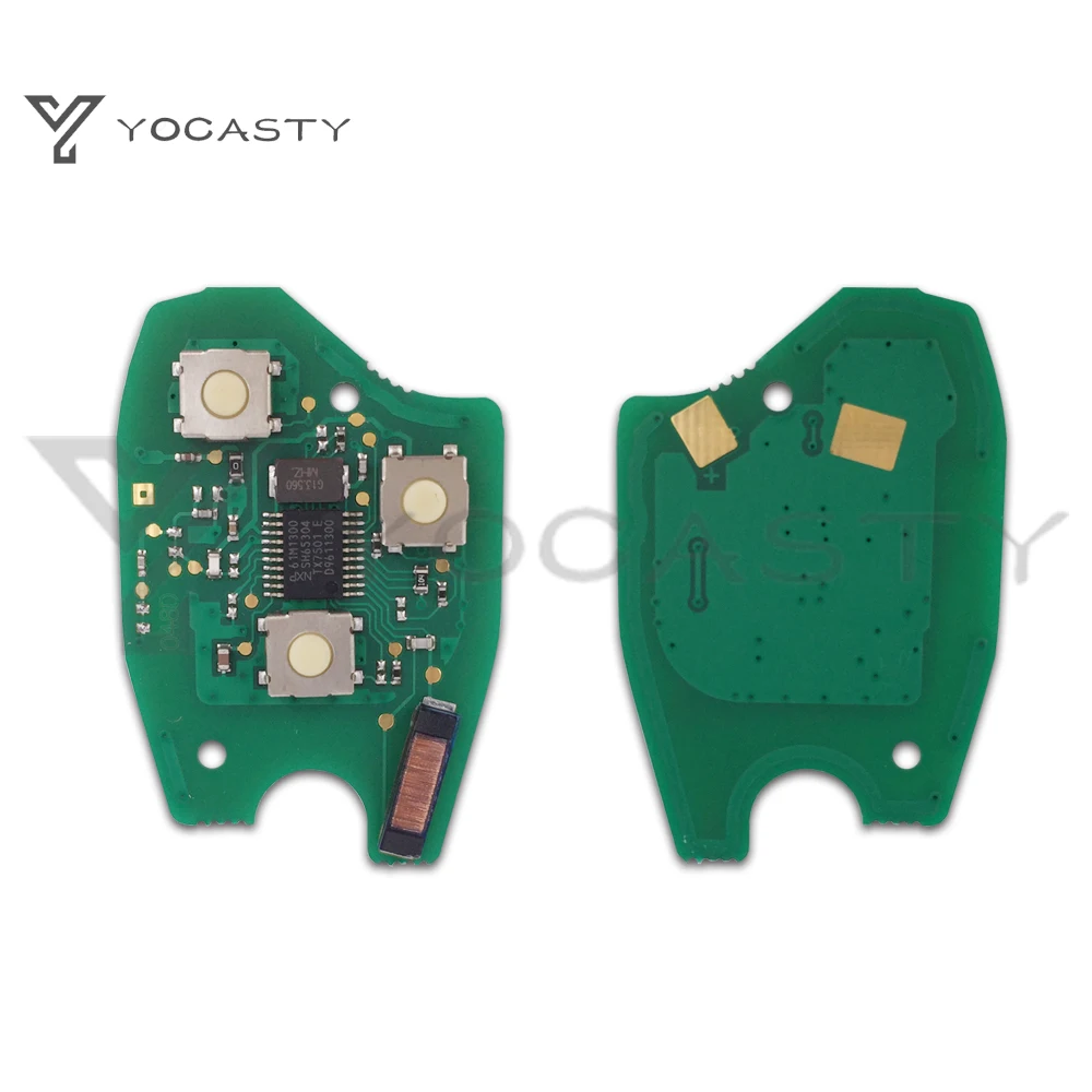 YOCASTY VA2 pilot z kluczykiem samochodowym dla Renault Trafic Twingo Symbol Dacia Duster Logan Sandero Vauxhall Vivaro 2012 - 2017 PCF7961M