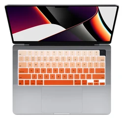 Cover per tastiera per Laptop per MacBook Pro 14/16 pollici 2023 A2442 A2779 A2485 protezione per tastiera color Silicone Air15 