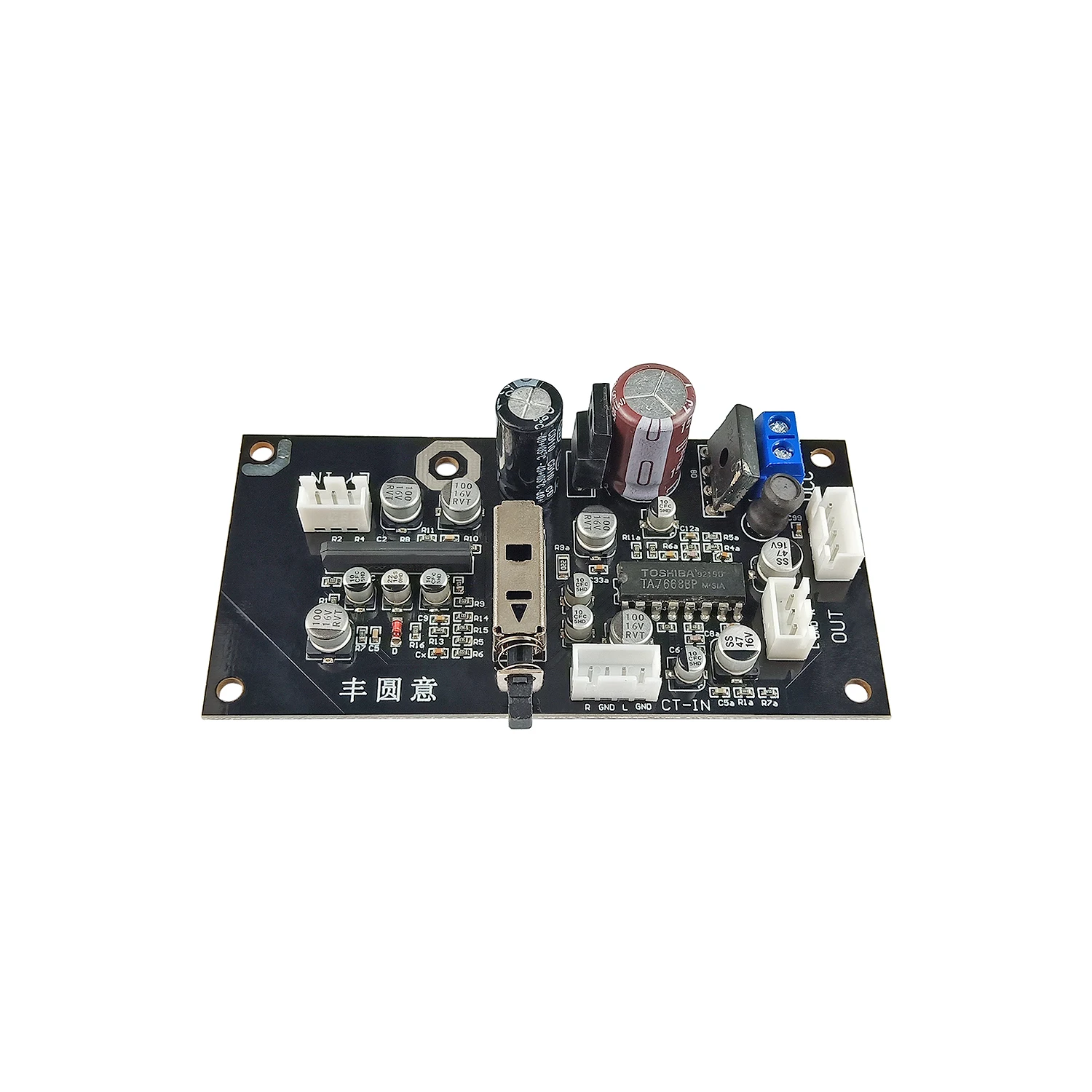 Magnetic Tape Recorder Head Preamplifier Board TA7668 Stereo Deck Permanent Magnet recording UTC22241 AC9V