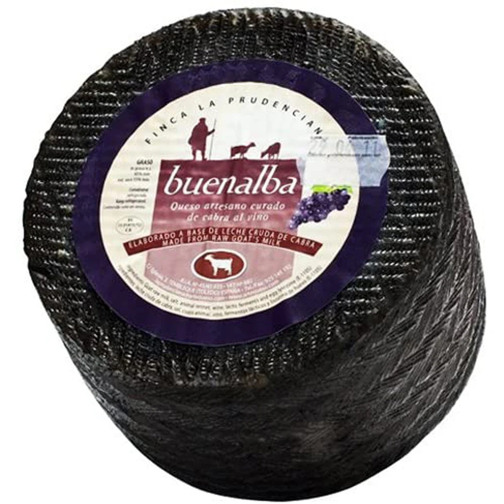 Formaggio artigianale di capra e pecora con vino. Formaggio viola- (500 gr.)