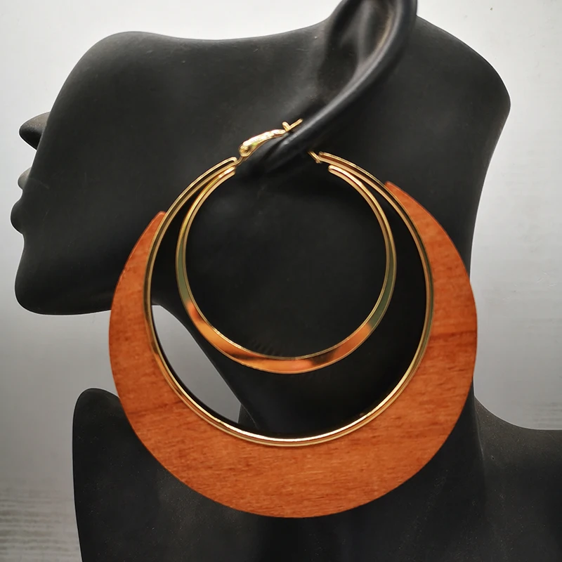 Newest Huge  Hoop Earrings can mixed 3 colors