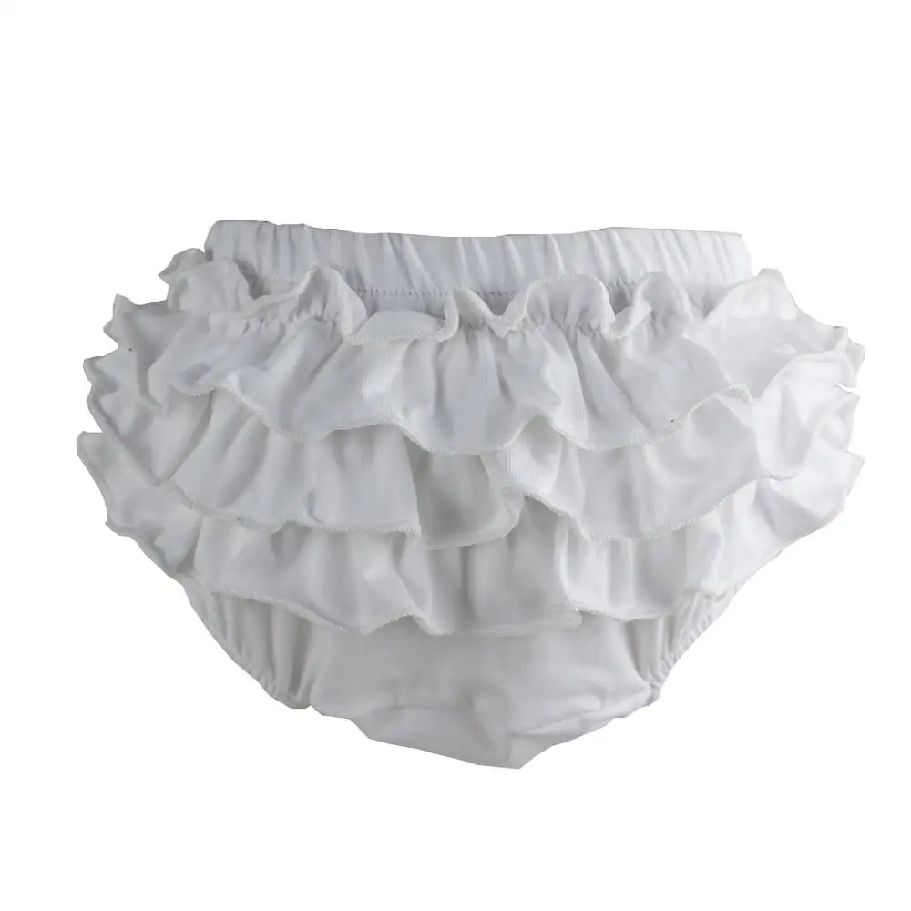 Baby Cotton Ruffle Bloomers shorts Cute Baby Diaper Cover Newborn Candy Shorts Toddler fashion Summer Soft Pants Ruffle Bloomers