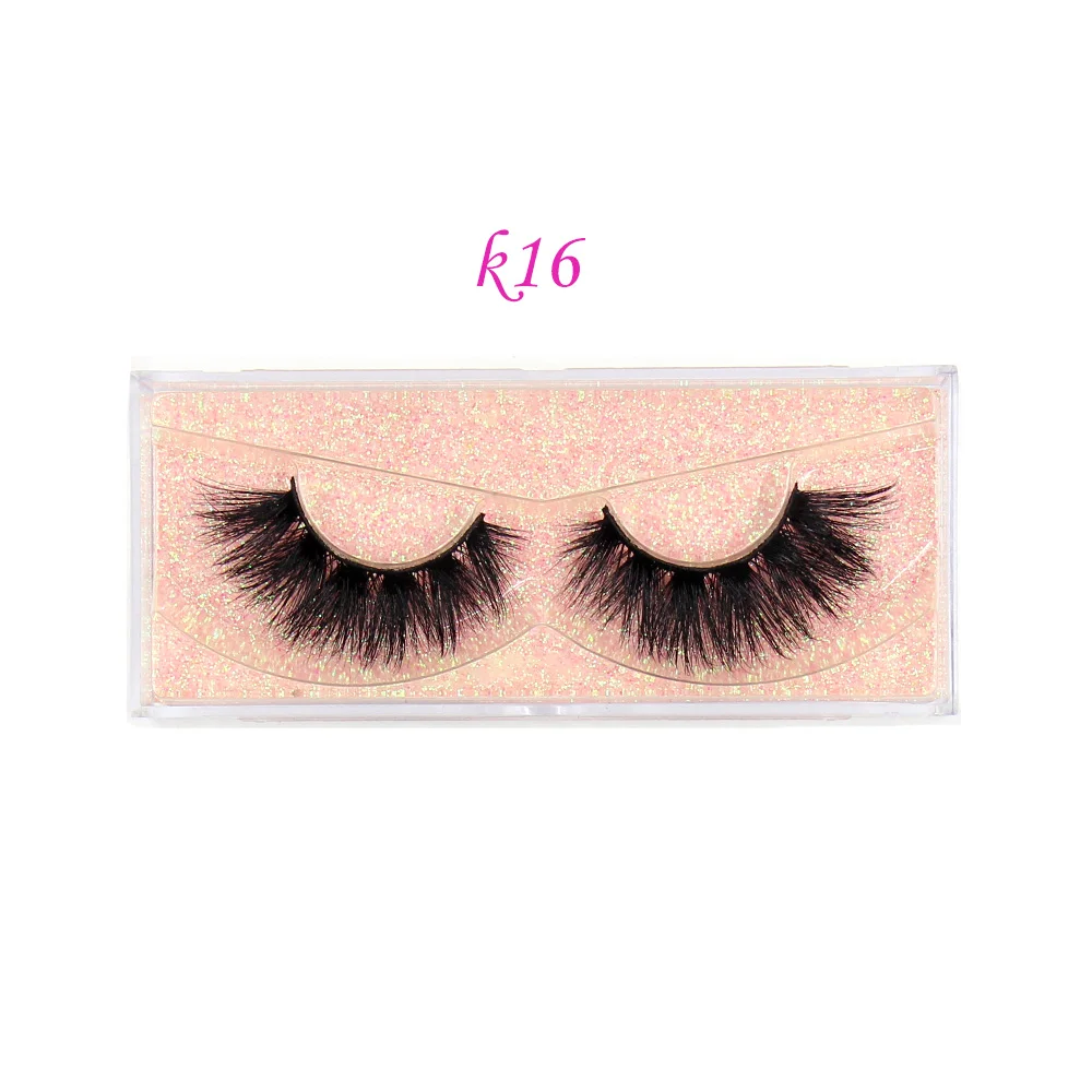 Luxuriöse Nerz-Kunstwimpern Voluminöse Wispy Strip Lashes Natürlicher Look Weich Bequem zu Tragen Wiederverwendbare Künstliche Wimpern Make-up Schönheit – Detail 30