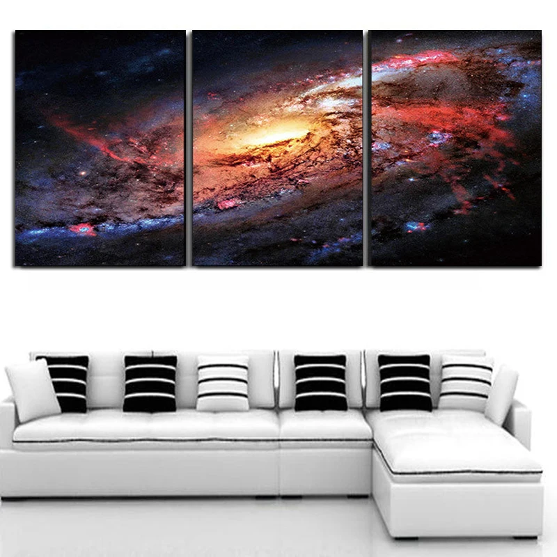 

Diy diamond embroidery 3pcs Space and Universe pace Landscape Galaxy Stars full square round diamond painting home decorZP-400