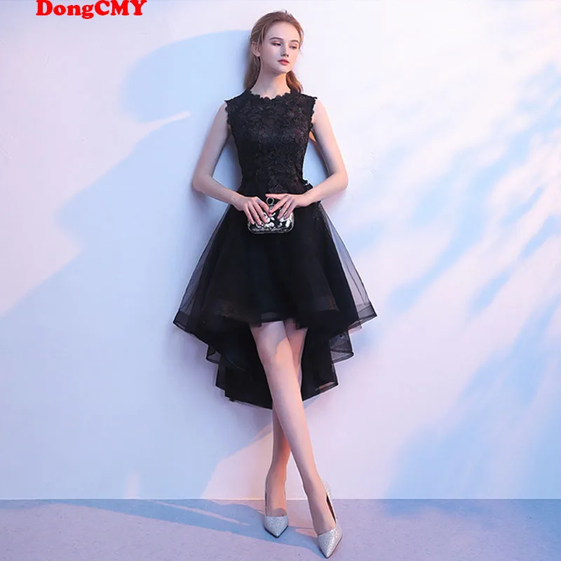 New Long Lace Beading O-neck Evening Dress DongCMY Robe De Soiree 2024 Lace Tulle Plus Size With Appliques Vestido De Festa