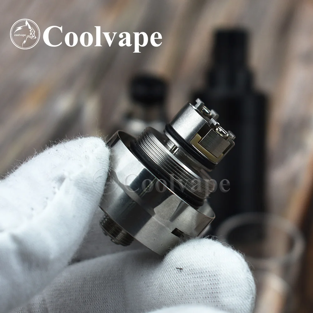 Kayfun-Cigarro eletrônico Top Fill, Atomizador ajustável, MTL Rebuildable Tank, 510, RTA, 22mm, 2ml, 316ss