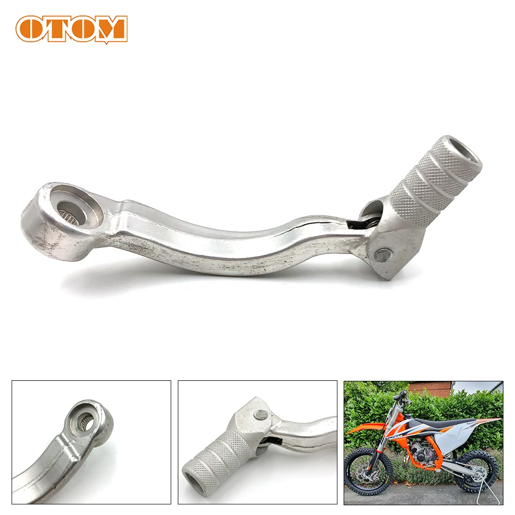 

OTOM Motorcycle Gear Shift Lever Aluminum Forged Foot Rest Pedal For KTM SX85 SX125 XCW150 HUSQVARNA TC85 TC125 TE150 Motocross