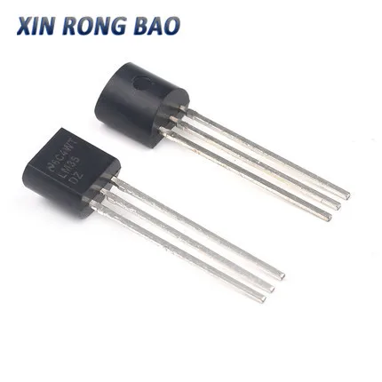 Sensor de temperatura de precisión LM35DZ TO-92, componente electrónico duradero para medición de temperatura, 5 uds.