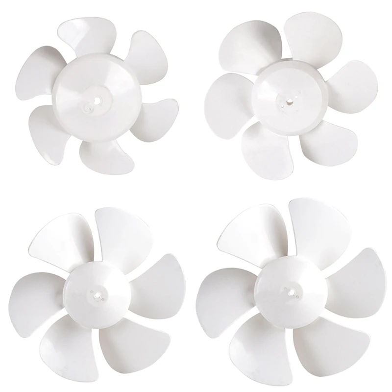 Ventilation Fan Exhaust Fan Electric Fan Accessories Fan Blade 12 Inch / 10 Inch / 8 Inch / 6 Inch White Six Blades