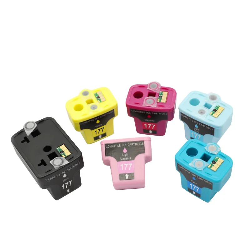 outlets For HP177 Compatible ink cartridges HP 177 C5140 C5150 C5180 D7145 D7155 D7160 D7163 D7345 D7355 C5183 C5185 Printer