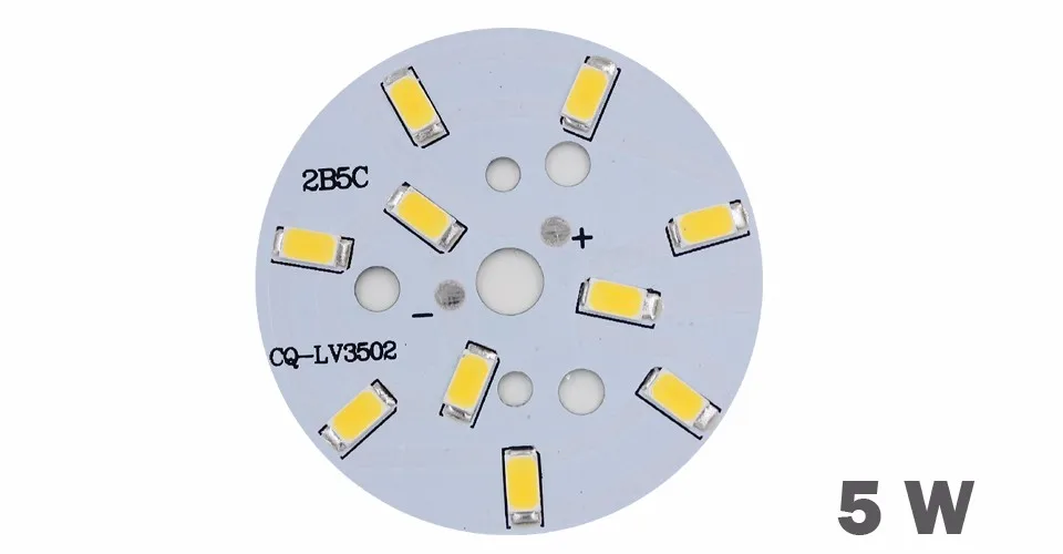 3W 5W 7W 9W 12W 15W 18W 20W 24W 36W SMD5730 5630 Brightness SMD Light Board Led Lamp Panel For Ceiling PCB white pcb