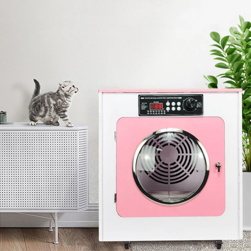 

220v Automatic Pet Drying Box 1500W Pet Hair Blowing Dryer Blowing Cat Dog Cat Water Blowing Machine