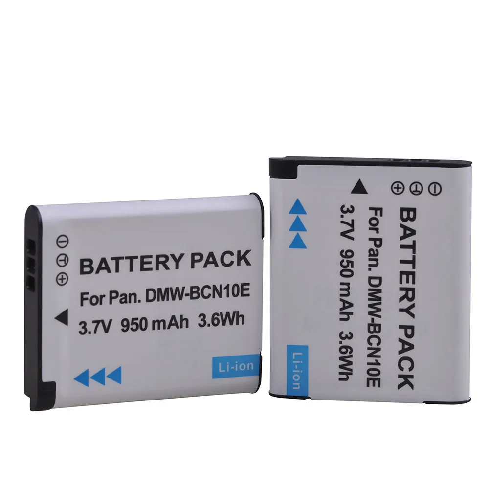 950mAh DMW-BCN10 DMW-BCN10E Battery for Panasonic Lumix DMC-LF1 DMC-LF1K DMC-LF1W, DMW BCN10 BCN10E BCN10PP battery