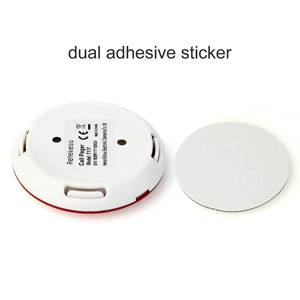 Retekess T128 Restaurant Pager Drahtlose Kellnerrufsystem 2 Uhr Empfänger + 10 stücke T117 Ruftaste Für Cafe Klinik – Detail 29