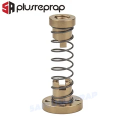 Tuerca de resorte antiretroceso T8 con separación de eliminación de rosca M3, varilla roscada Acme de 8mm, tornillos de plomo, bricolaje, CNC, impresora 3D