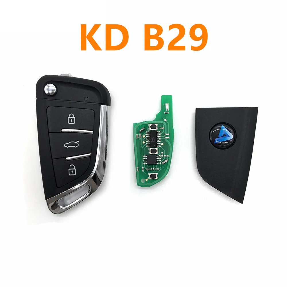 new model universal 3 button remote key KD B29 Remote Control Key for KD300  KD900 URG200 to produce any model remote for keidiy