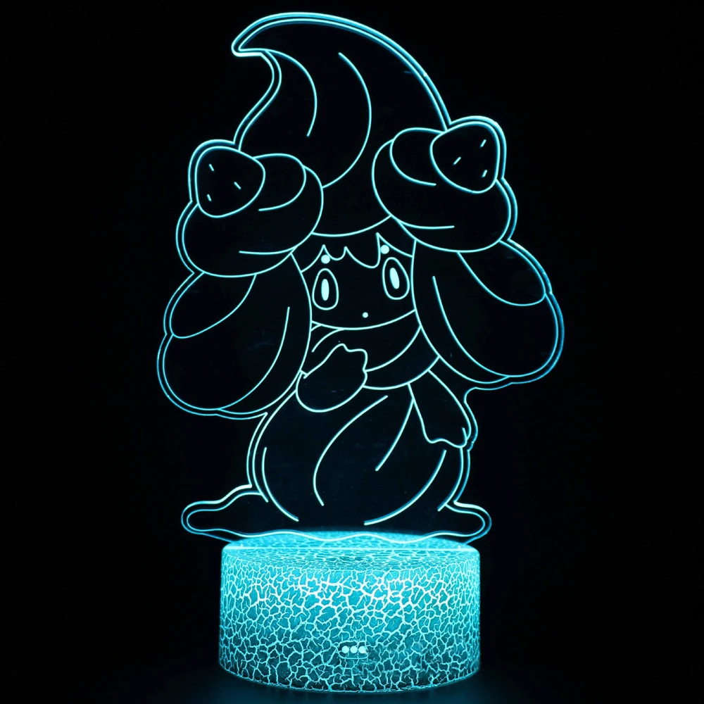 

Nightlight Child Gift Anime Lamp Decorative Luminaires USB Night Led Light Room Birthday Neon Sign Bathroom Table Gifts for Kids