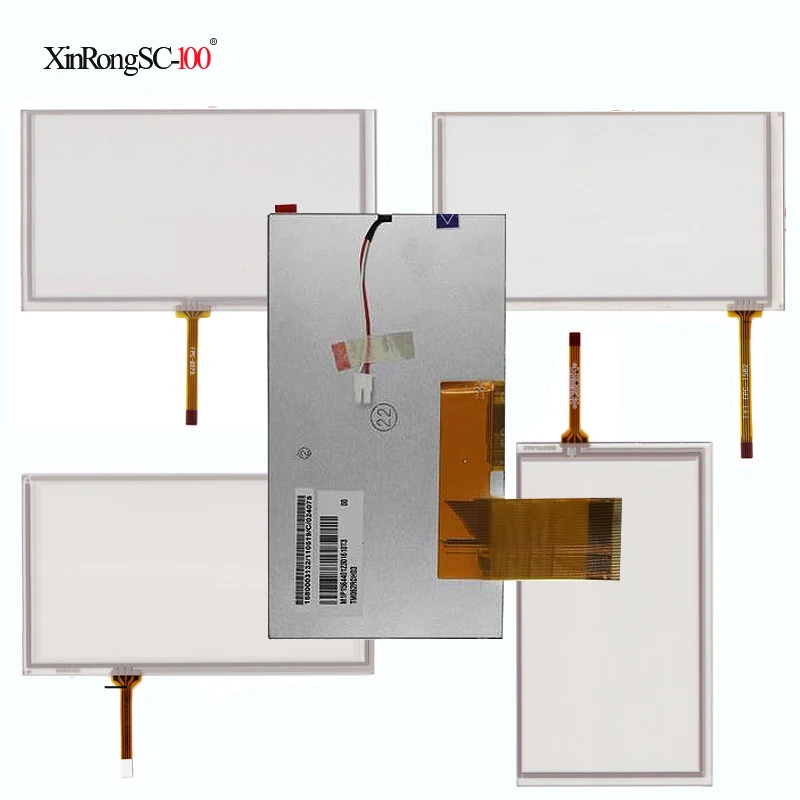 

For 6.2" LCD screen display TM062RDH02 TM062RDH03 TM062RDS01 touch screen panel digitizer glass free shipping