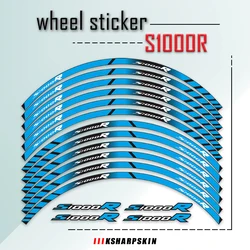 Free Shiping Sale Hot Wheel Sticker Reflective Rim Stripe Tape Bike Motorcycle Stickers For BMW S1000R S1000 R S 1000R S 1000 R