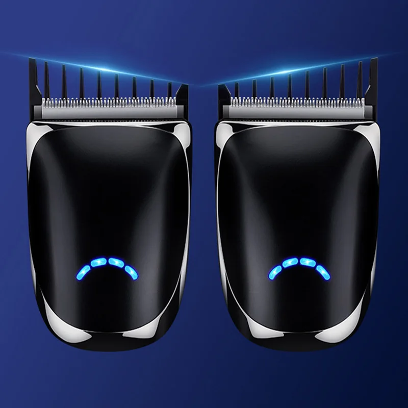 Electric Self Help Cord Cordless Rechargeable Stainless Steel Blade Hair Grooming Cutter Washable Salon Home Hair Clipper