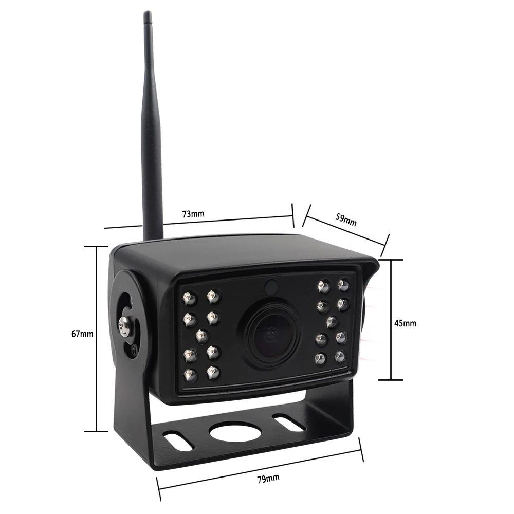 

Carsanbo Bus Truck Large Vehicle Wireless 5G WiFi Camera 150 Degree Night Vision Waterproof Rear View Camera Easy To Use