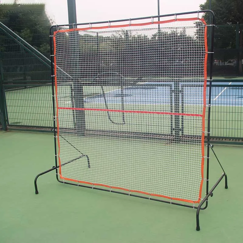 Portable Tennis Training Rebound Net Bounce Net Single Practice Can Move the Practice Wall Tee Practice Device Tactical Board