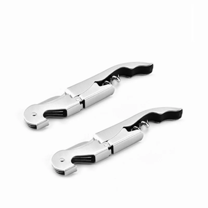 

400Pcs/Lot Stainless Steel Red wine Corkscrew MultiFunction Wine Opener Bar Tools Accessories knife Beer Opener gifts Wholesale