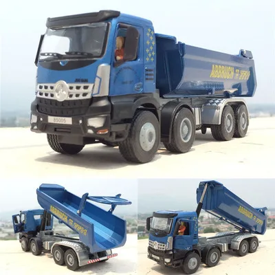 High simulation 1:50 alloy dump truck model,exquisite original packaging truck toy,wholesale sales,Hot sales