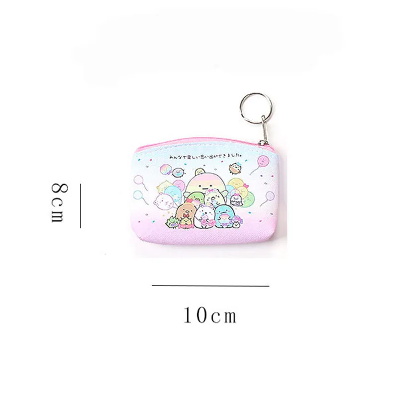 10 Styles Cute Coin Purses Casual Coin Wallet Lady Fashion Flower Animal Pattern Cartoon Earphones Coin Keys Money Storage Bag