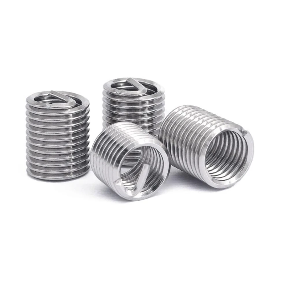 Wire Thread Insert Screw Bushing M7 M9 M11 Thread Repair DIN8140 Stainless Steel