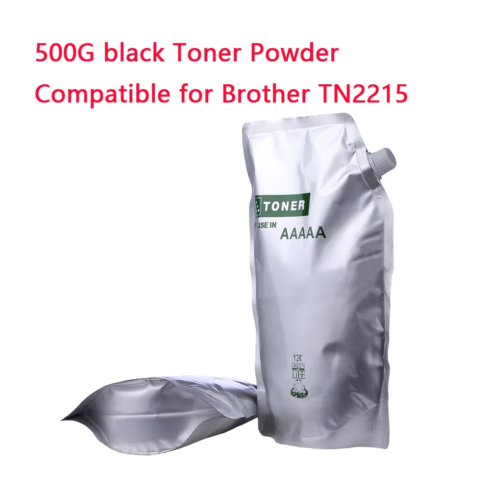 500G black Toner Powder Compatible for Brother TN-2215 TN2215 HL-2220 2230 2240D 2240R 2240DR 2250DN 2270DW 2280DW printer