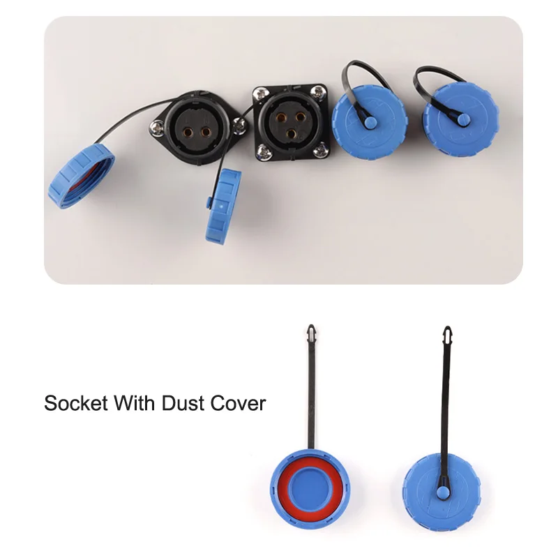 LP/SP20 IP68 Waterproof Connector Aviation plug&socket Male Female Cable Connectors Set 2-7 Pin Solderless Quick WIRE Connection