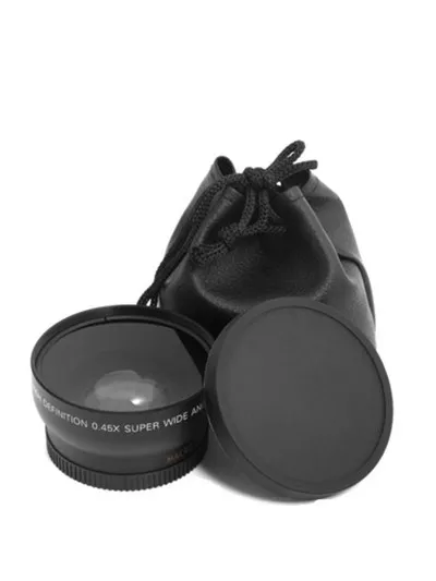 0.45x 52mm  Wide Angle Macro Lens Wide-Angle Camera Lens For Canon EOS Nikon For Sony Lens Accessories