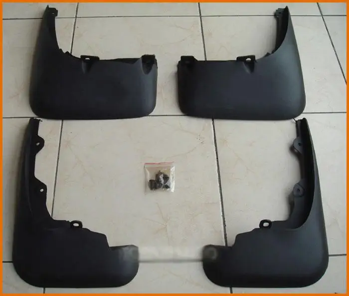 SET FIT FOR NISSAN X-TRAIL T31 MUD FLAP FLAPS SPLASH GUARD MUDGUARDS LF1